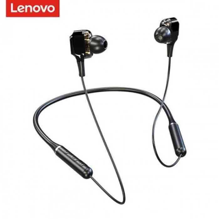 Lenovo XE66 wireless in-ear neckband - Black